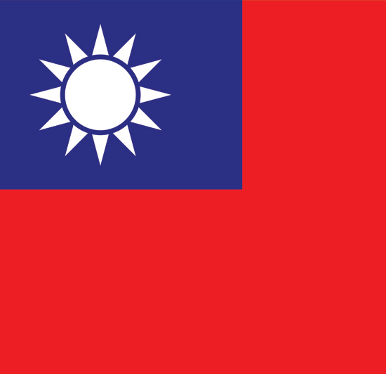 Photo of Taiwan flag